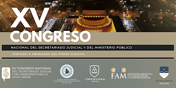 XV Congreso Nacional del Secretariado del PJ y MP