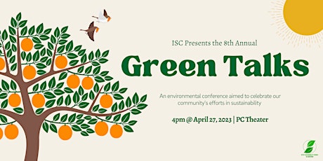 8th Annual Green Talks