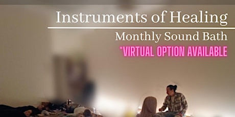 Virtual Monthly Sound Bath
