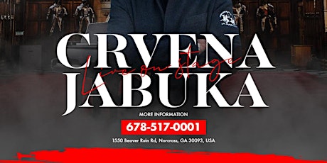 Crvena Jabuka Live in Atlanta - May 12th - Atlanta