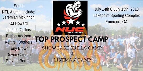 NUC Top Prospect Football Camp | Atlanta, GA | July 14th and 15th