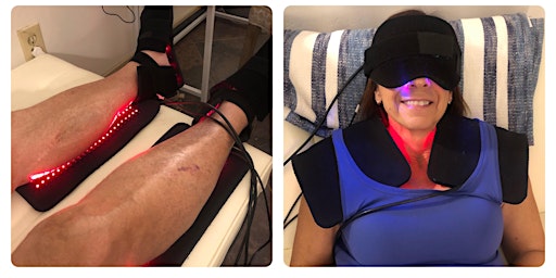 RED LIGHT THERAPY FOR  INJURIES AND PAIN - A HAPPY HOUR PRESENTATION!