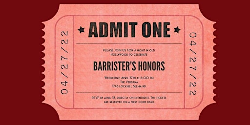 Barrister's Honors 2023