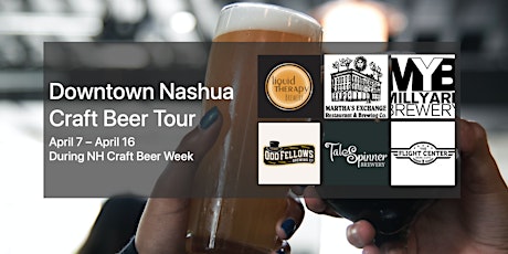 Downtown Nashua Craft Beer Tour! primary image