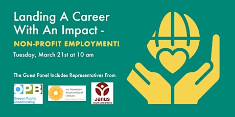 Get Ahead Event: Landing a Career with an Impact - Nonprofit Employment! primary image