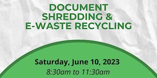 Document Shredding & E-Waste Recycling primary image