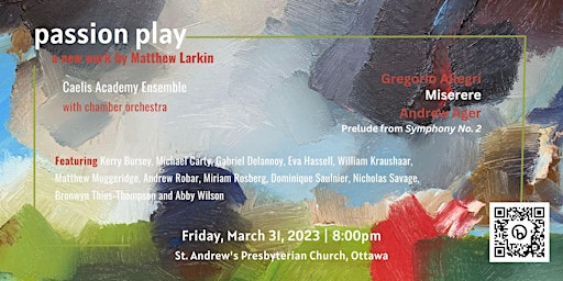 Passion Play: A new work by Matthew Larkin