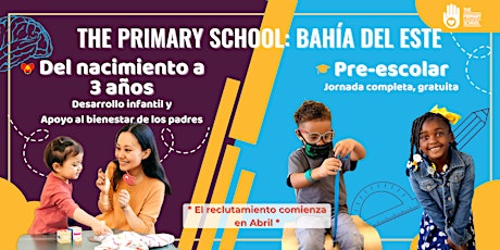 The Primary School–East Bay: Sesión informativa de PreK (ESPAÑOL)