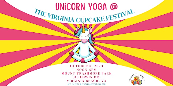 Unicorn Yoga (at The Virginia Cupcake Festival)