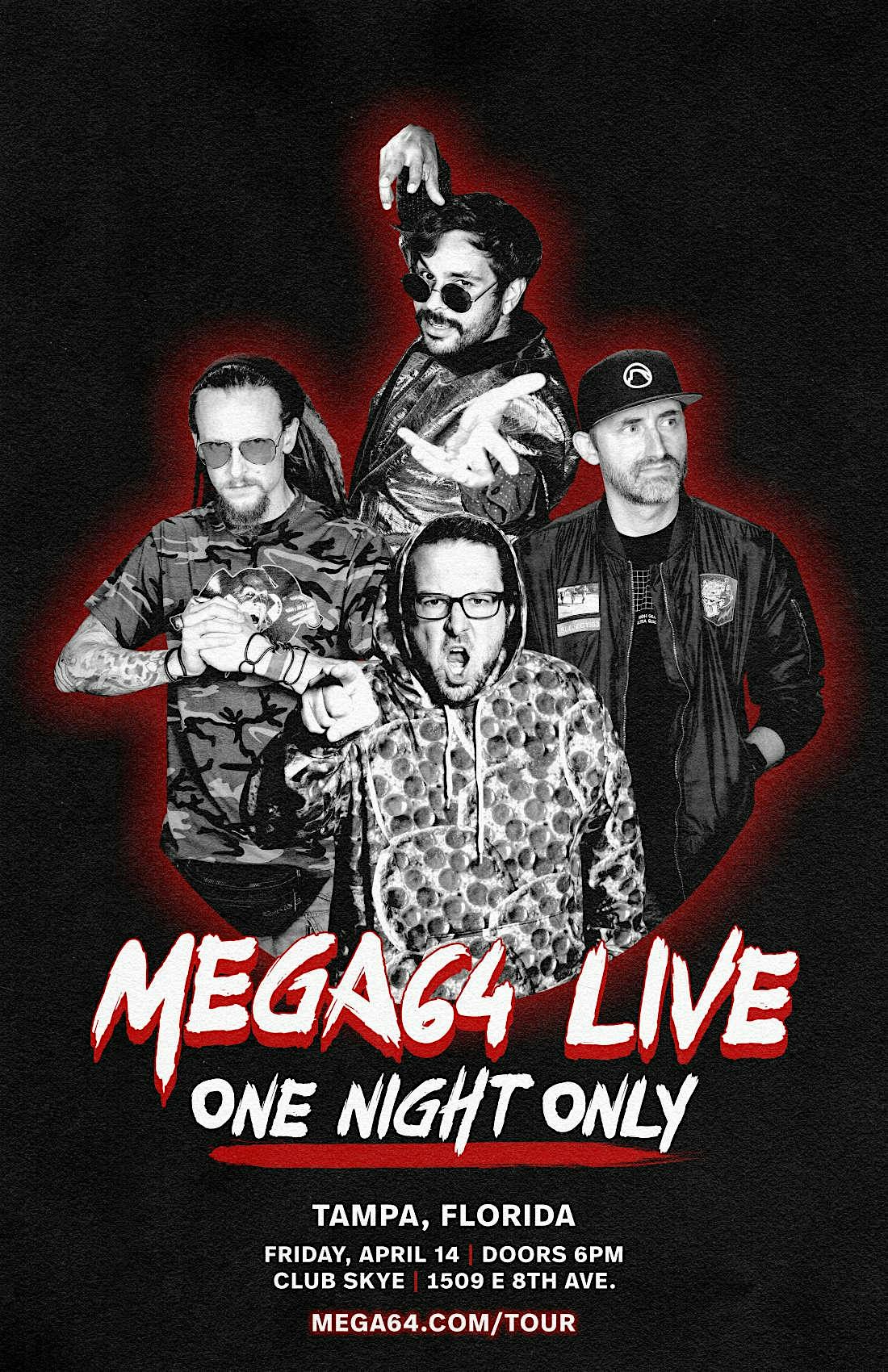 Mega64 in Tampa at Club Skye