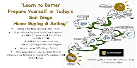 Webinar: Learn to Better Prepare Yourself in Today's San Diego Home Buying & Selling primary image