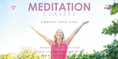 Meditation Classes - Awaken Your Soul primary image