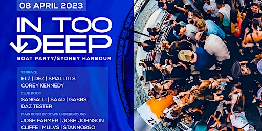 InTooDeep - Easter Saturday - Boat Party