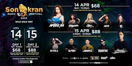Party Social authorized distributor of SONGKRAN MUSIC FESTIVAL 2023