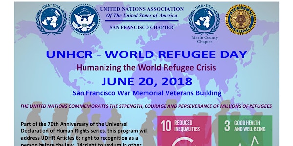 WORLD REFUGEE DAY - HUMANIZING THE WORLD REFUGEE CRISIS