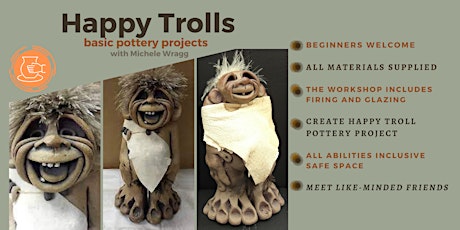 Pottery Basics - HAPPY TROLLS primary image