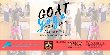 Goat Yoga For A Cause, Benefiting Michael Hoefflin Foundation 