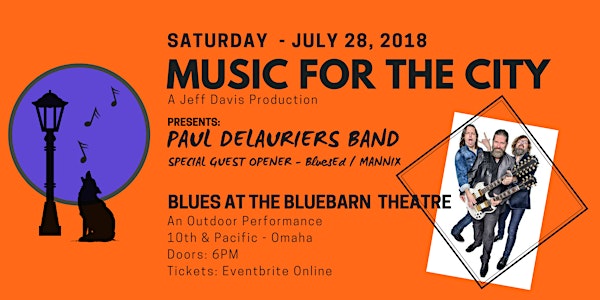 Music For The City Presents Paul DesLauriers Band