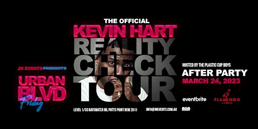 THE KEVIN HART REALITY CHECK TOUR OFFICAL AFTERPARTY at URBAN BLVD Friday