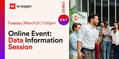 Online Event: Data Info Session