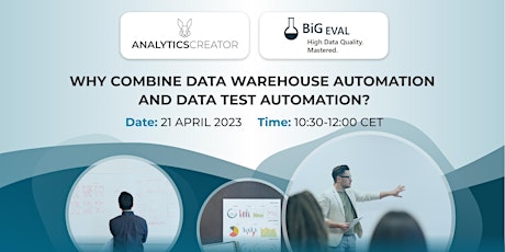 Why combine data warehouse automation and data test automation?