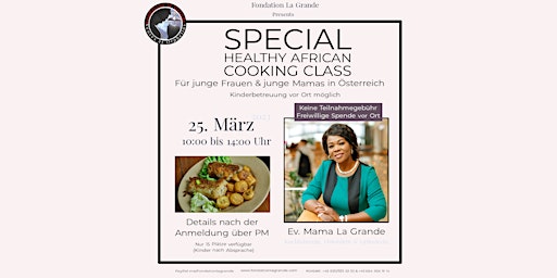Special Healthy African Cooking Class