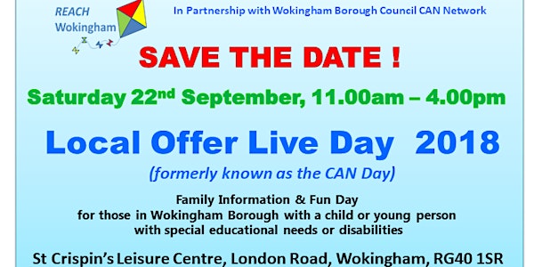 Local Offer Live 2018 (formerly the CAN Day)