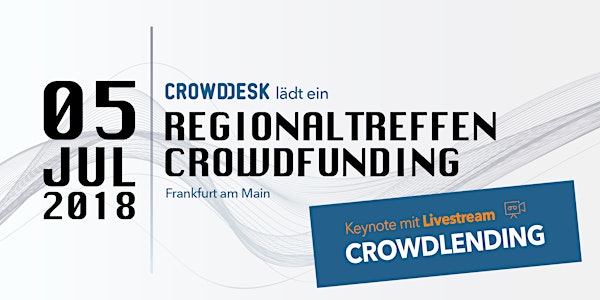 Regionaltreffen Crowdfunding