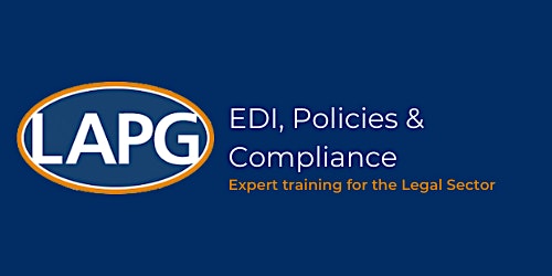 Imagem principal do evento EDI, Policies & Compliance - 30 November 2023