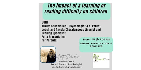 The impact of a learning or reading difficulty on children primary image