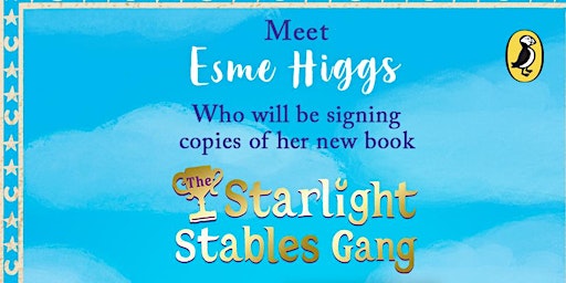 Book Signing with Esme Higgs at Waterstones Belfast