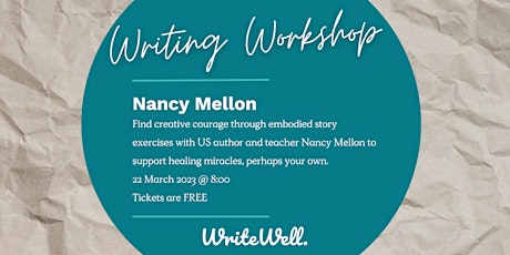 Writing Workshop with Nancy Mellon | WriteWell