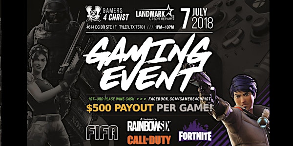 Gaming Event & Live Performance July 7th!