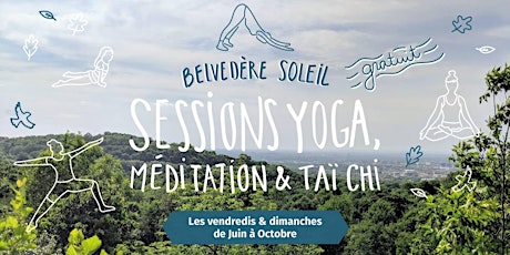 Image principale de Yoga & taï chi - sessions gratuites au Belvédère soleil du mont Royal