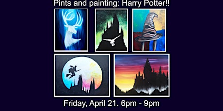 Pints and painting: Harry Potter!