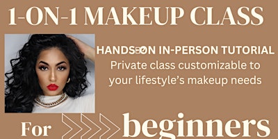 Imagen principal de 1-on-1 Private Make-Up Class