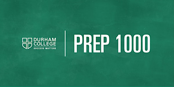 Start Strong Series: Introduction to PREP 1000 & Navigating Your First Year