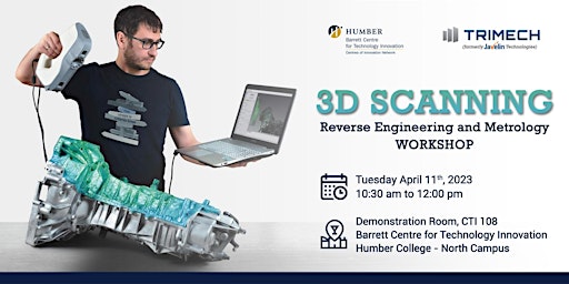 Barrett CTI & TriMech: 3D Scanning Reverse Engineering & Metrology Workshop
