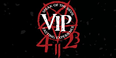 VIP Speak of the Devil Tasting Experience