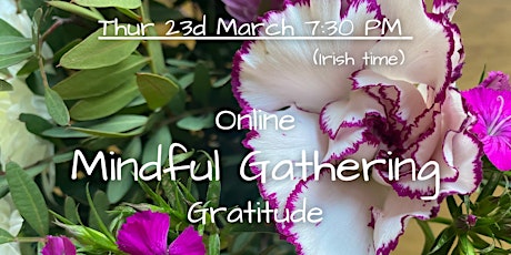 Online Mindful Gathering - Gratitude