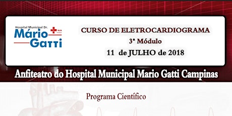 Imagem principal do evento 3º Módulo Curso Eletrocardiograma