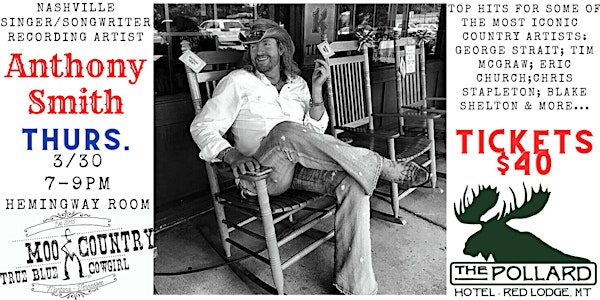 Nashville Singer/Songwriter Anthony Smith Live @ The Pollard