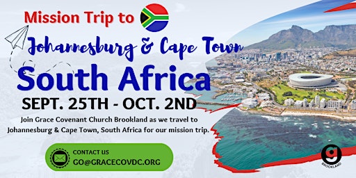 Mission Trip to Johannesburg & Cape Town, South Africa  primärbild