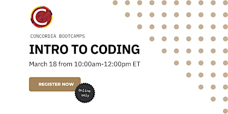 Intro to Coding | Free Online Webinar