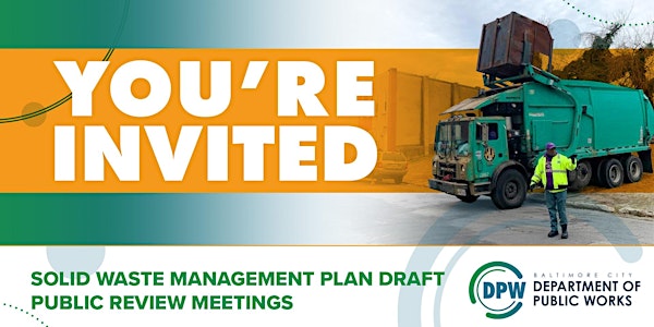 Solid Waste Management Plan Update - Final Draft Meeting 1