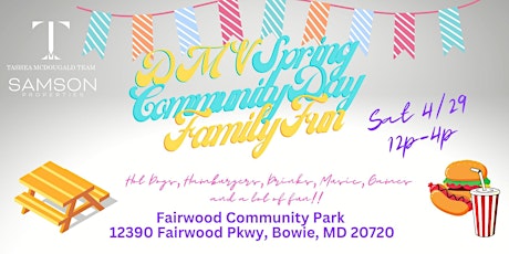DMV Annual Spring Family & Friends Event