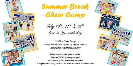 Fierce Spirit Cheer Summer Break Camp primary image
