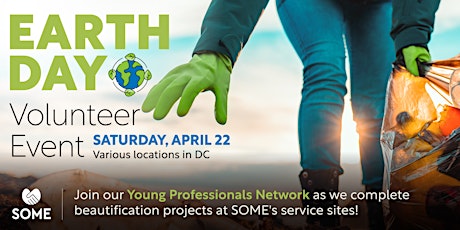 Earth Day Community Cleanup - SOME's Young Professionals Volunteer Event