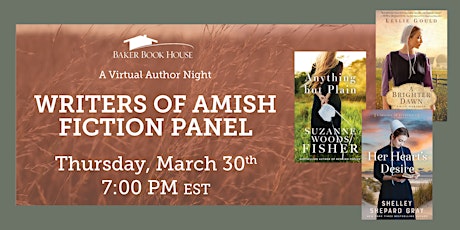 Writers of Amish Fiction Author Panel