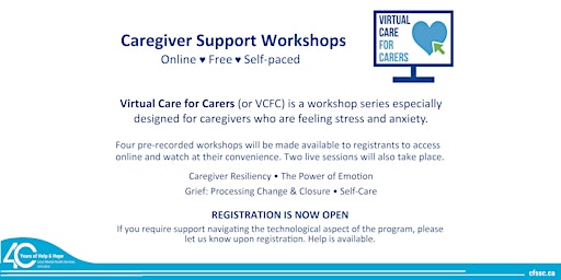Virtual Care for Carers - Spring Session